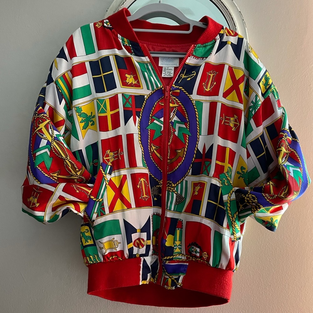Funky Vintage Zip-up